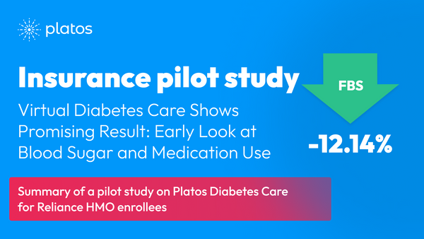 Virtual Diabetes Care Shows Promising Result: Early Look at Blood Sugar Control and Medication Use among Reliance HMO enrollees
